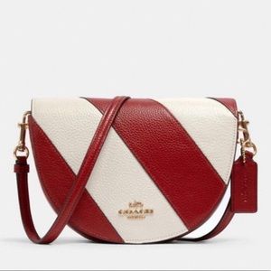 Coach Ellen Crossbody Bag Red/Chalk